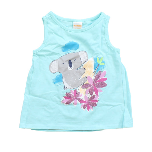 Gymboree Girls Blue | Koala Tank Top Size: 6-12 Months Blue | Koala