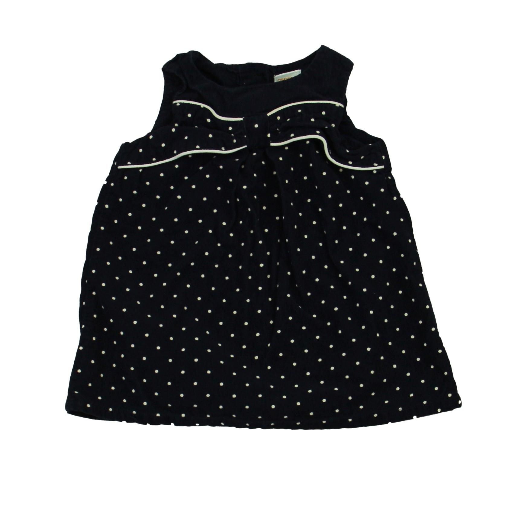 Gymboree Girls Blue | White | Polka Dots Jumper Size: 6-12 Months Blue | White | Polka Dots