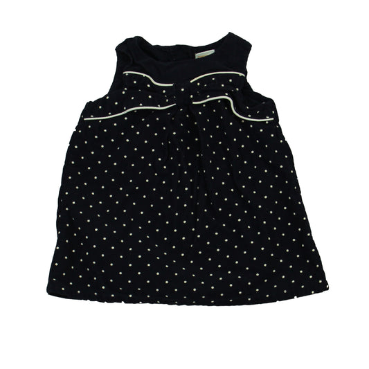 Gymboree Girls Blue | White | Polka Dots Jumper Size: 6-12 Months Blue | White | Polka Dots