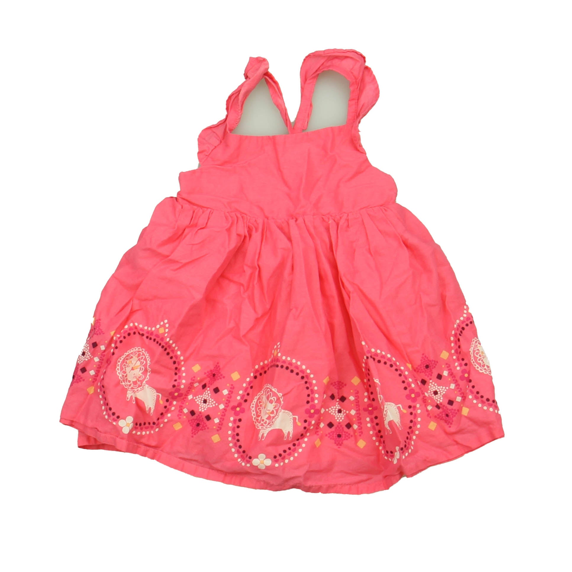 Gymboree Girls Pink Dress Size: 6-12 Months Pink
