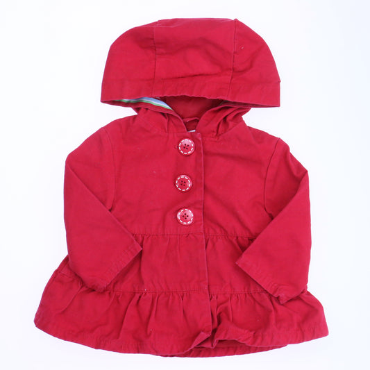 Gymboree Girls Red Jacket Size: 6-12 Months Red