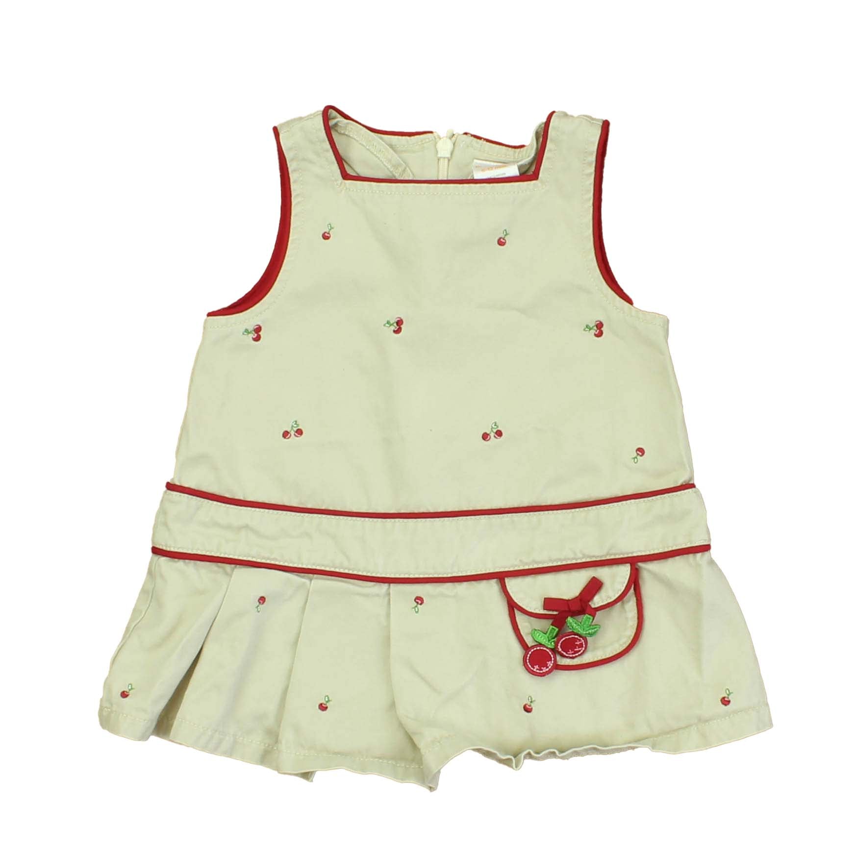 Gymboree Girls Tan | Red Jumper Size: 6-12 Months Tan | Red
