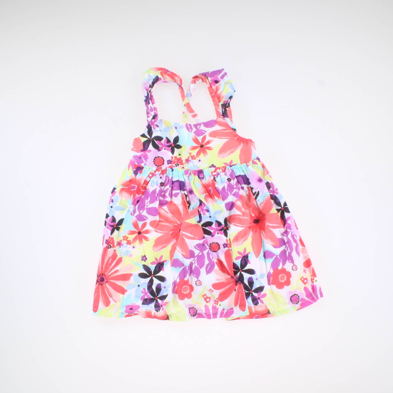 Gymboree Girls Pink | Floral Dress Size: 6-12 Months Pink | Floral