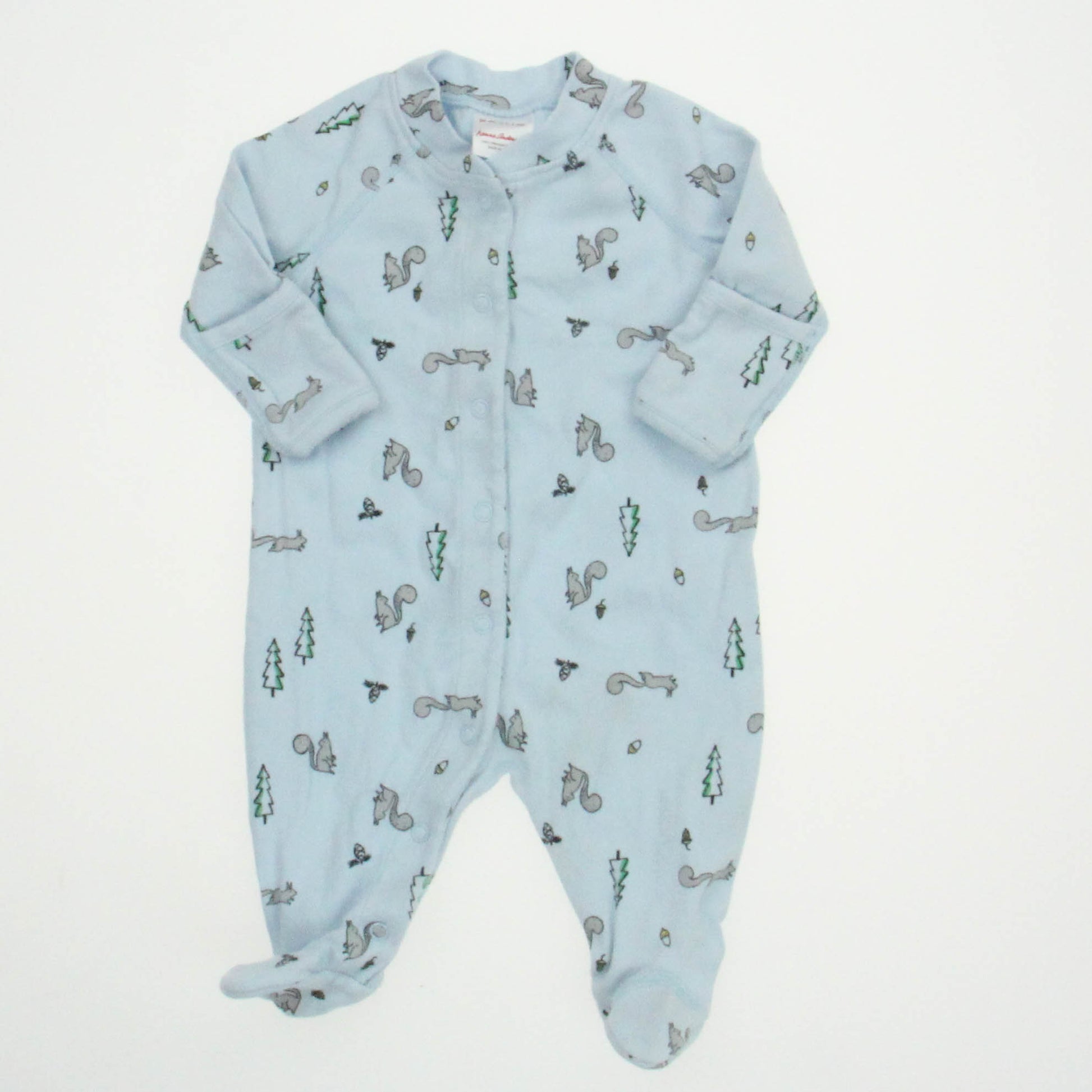 Hanna Andersson Unisex Blue Long Sleeve Outfit Size: 0-3 Months Blue