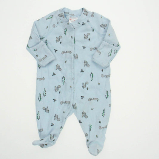Hanna Andersson Unisex Blue Long Sleeve Outfit Size: 0-3 Months Blue