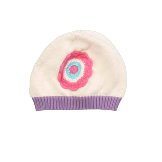 Hanna Andersson Girls Pink | Purple Hat Size: 0-3 Months Pink | Purple