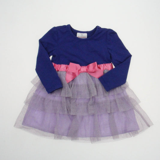 Hanna Andersson Girls Blue | Pink | Purple Special Occasion Dress Size: 18-24 Months