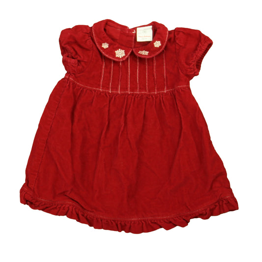 Hanna Andersson Girls Red Dress Size: 18-24 Months