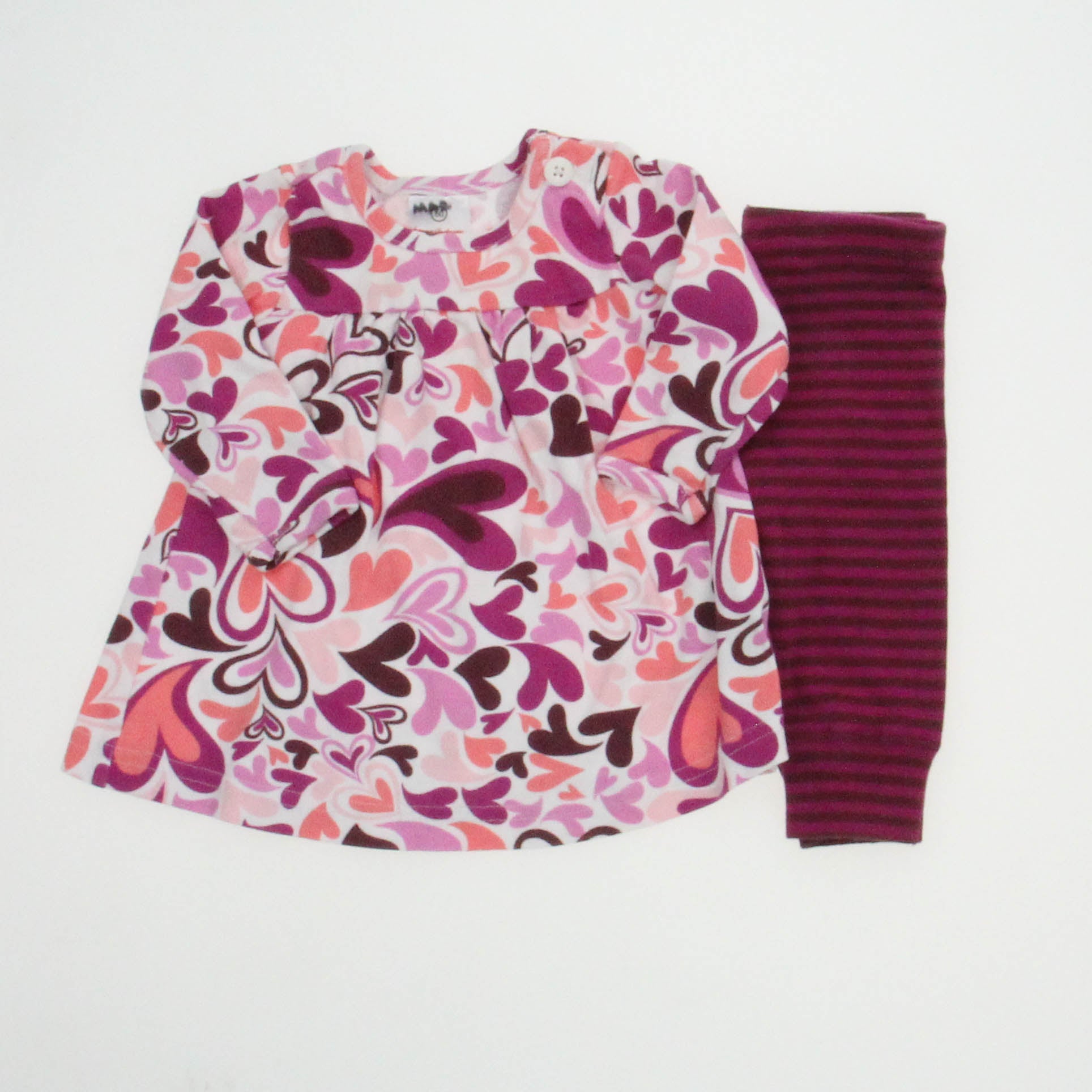 Hanna Andersson Girls Pink | Purple | Brown Dress Size: 3-6 Months Pink | Purple | Brown
