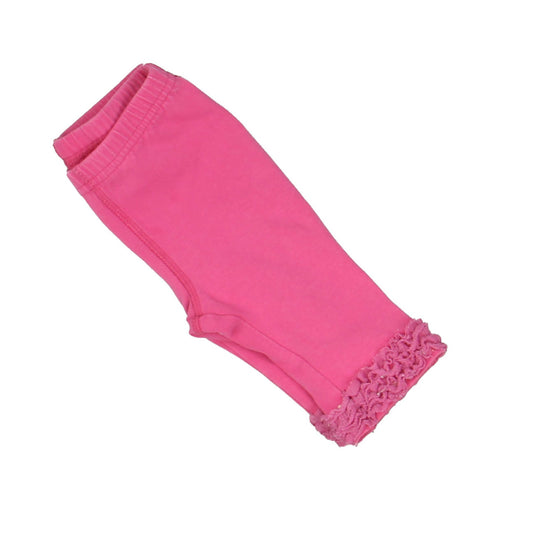 Hanna Andersson Girls Pink Leggings Size: 3-6 Months Pink