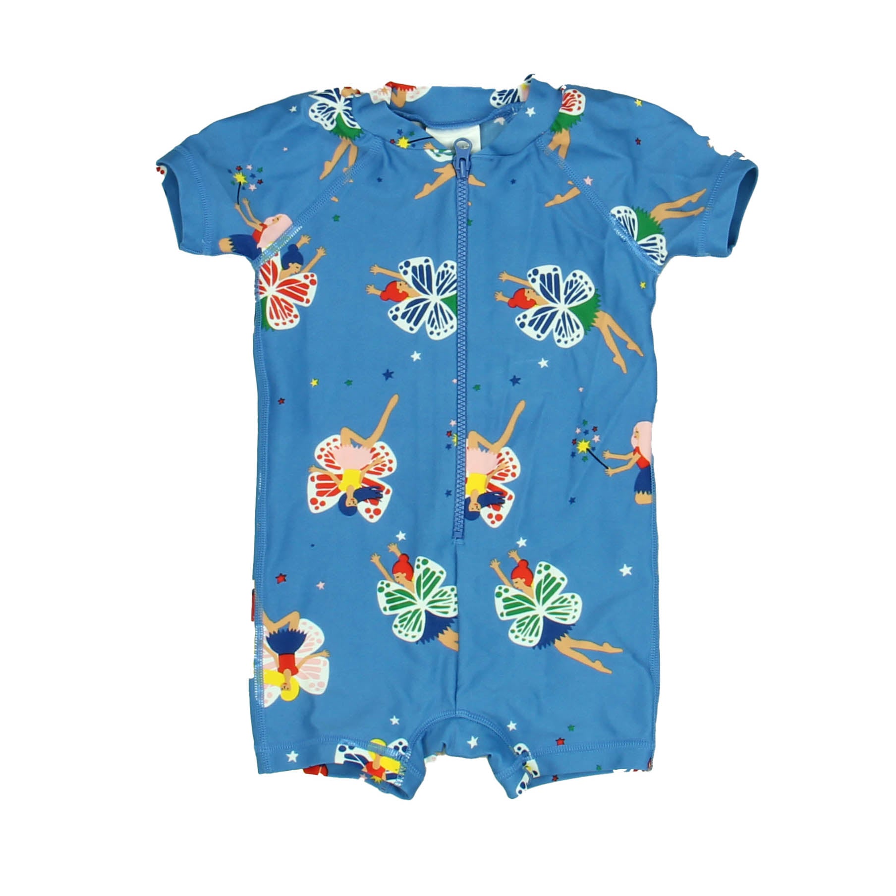 Hanna Andersson Girls Blue | Fairy 1-piece Swimsuit Size: 3-6 Months Blue | Fairy