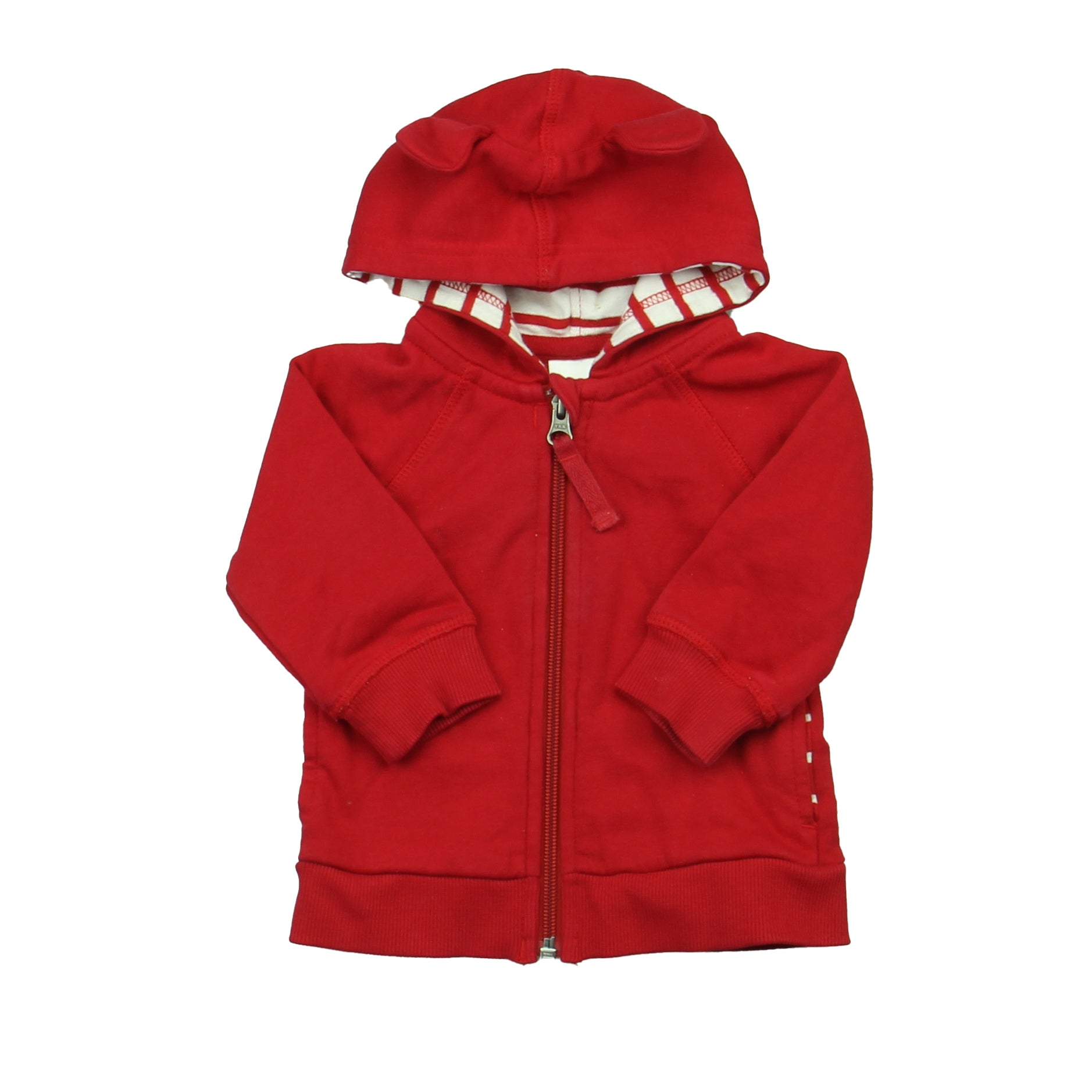 Hanna Andersson Unisex Red Hoodie Size: 6-12 Months Red