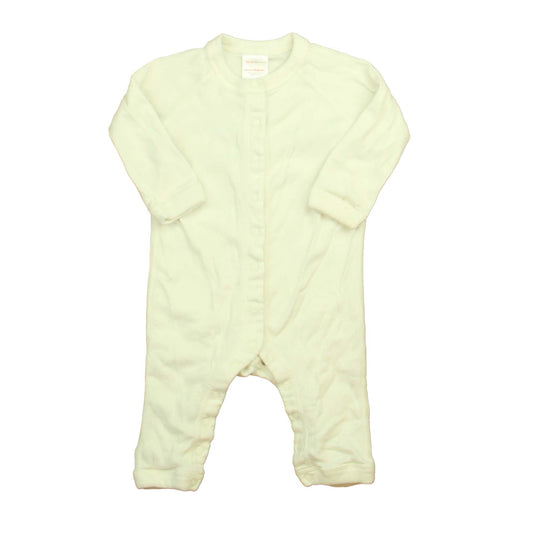 Hanna Andersson Unisex White Long Sleeve Outfit Size: 6-12 Months White