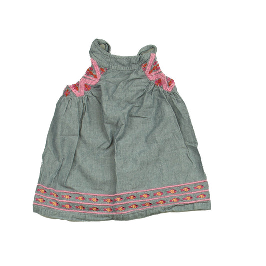 Hatley Girls Blue Dress Size: 12 -18 Months Blue