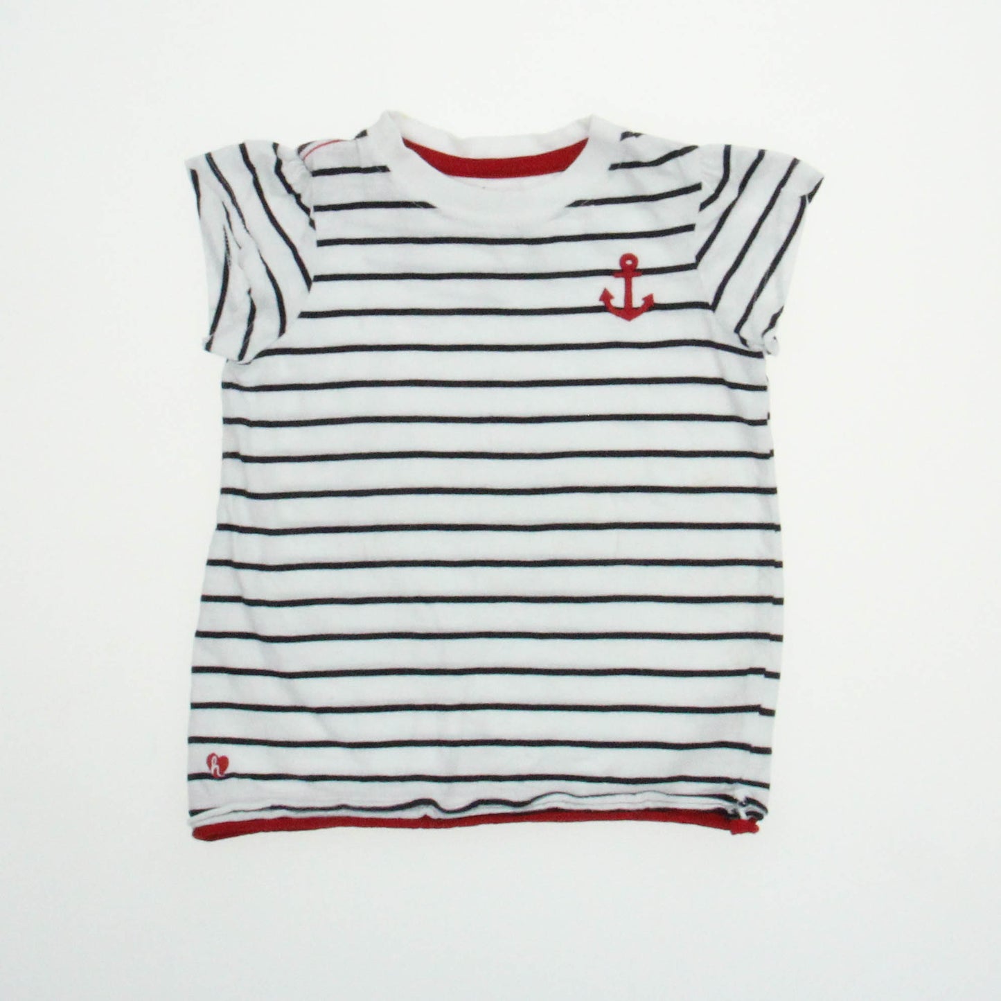 Hatley Boys White | Blue T-Shirt Size: 4T