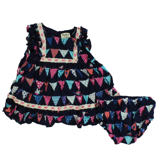 Hatley Girls Blue | Multi Dress Size: 6-9 Months Blue | Multi