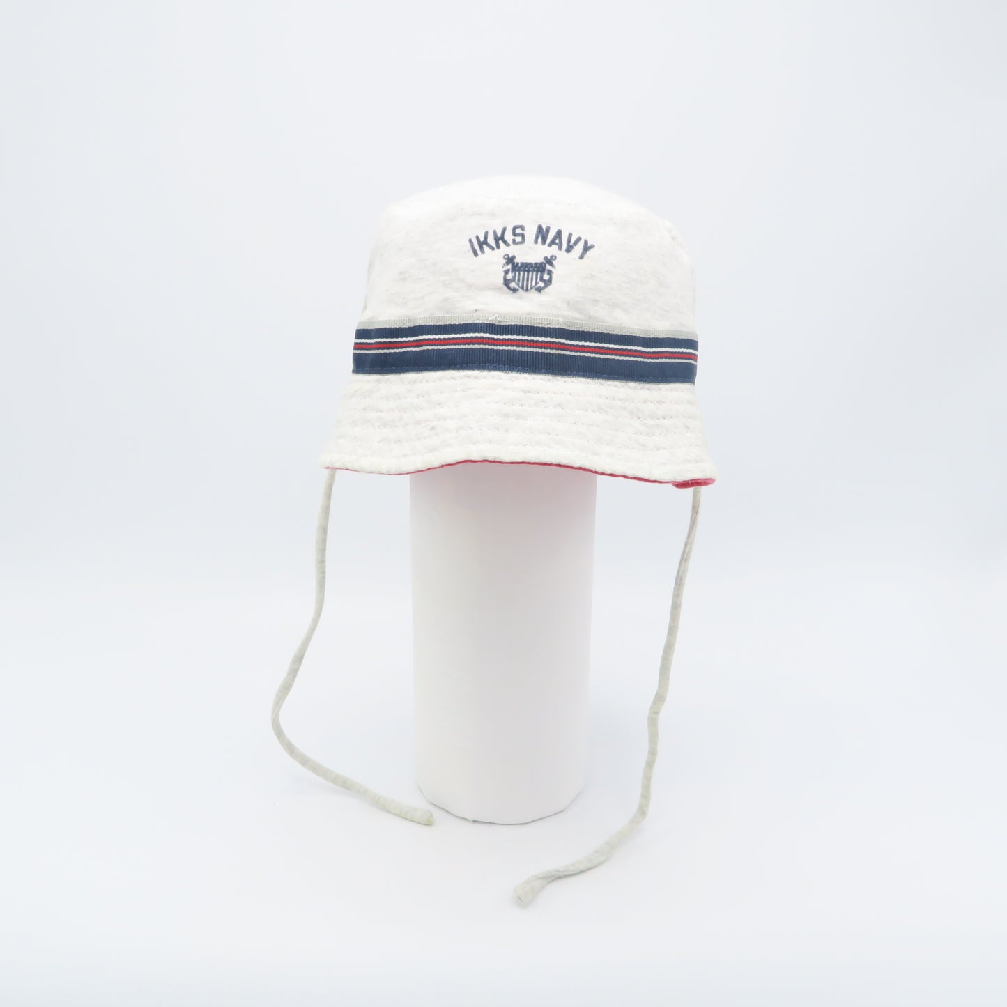 IKKS Boys Gray | Red Sun Hat Size: 0-6 Months Gray | Red