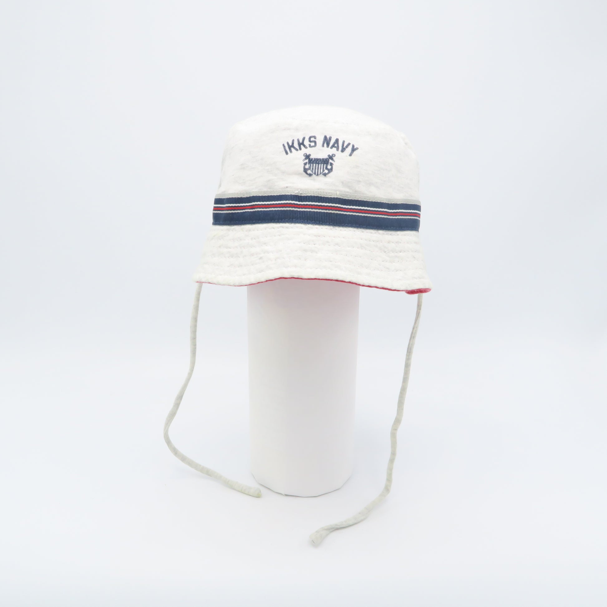 IKKS Boys Gray | Red Sun Hat Size: 0-6 Months Gray | Red