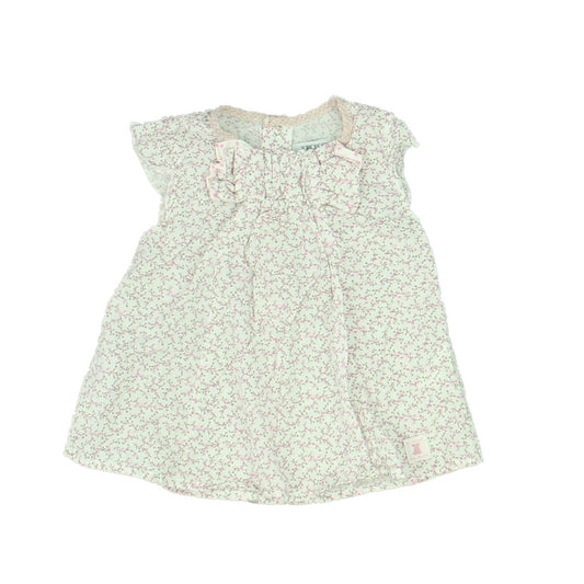 IKKS Girls Pink Dress Size: 3 Months Pink