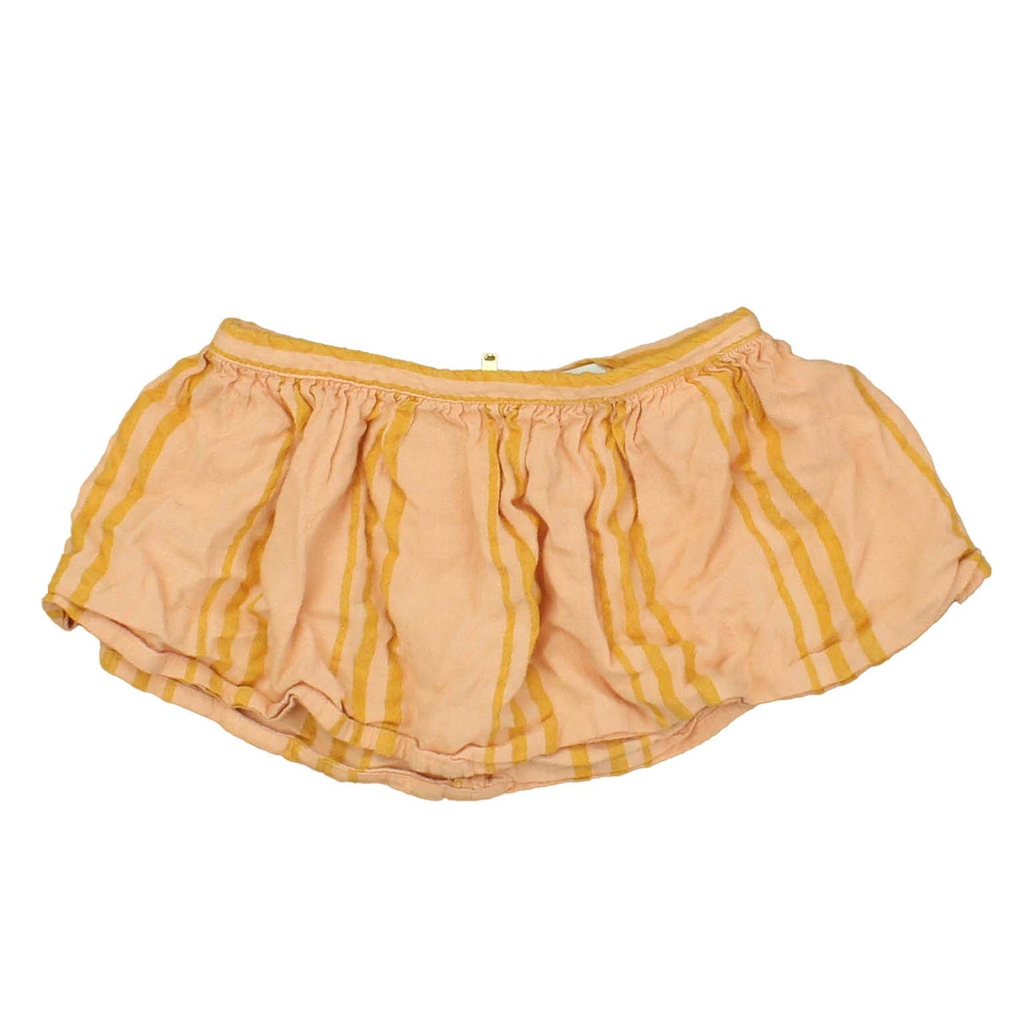 IMPS & ELFS Girls Peach | Gold Skirt Size: 18-24 Months Peach | Gold