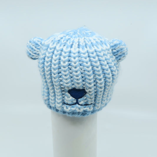 Izod Boys Blue | White Winter Hat Size: 0-12 Months Blue | White