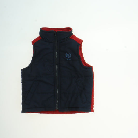 Izod Boys Navy Blue | Red Vest Size: 12M Navy Blue | Red