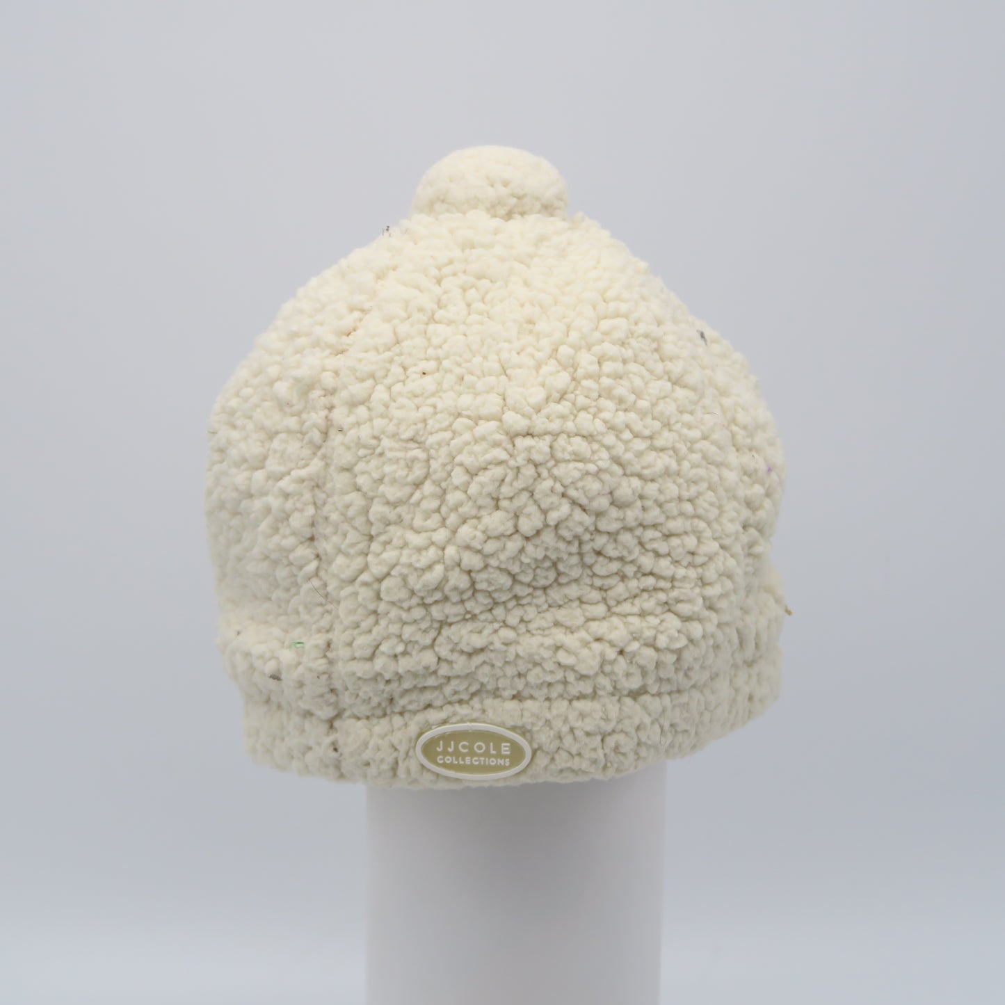 JJ Cole Unisex White Winter Hat Size: 0-12 Months