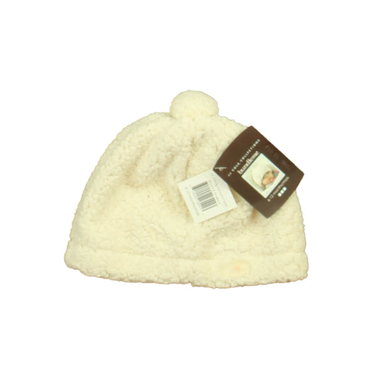 JJ Cole Unisex Ivory Winter Hat Size: 6-12 Months