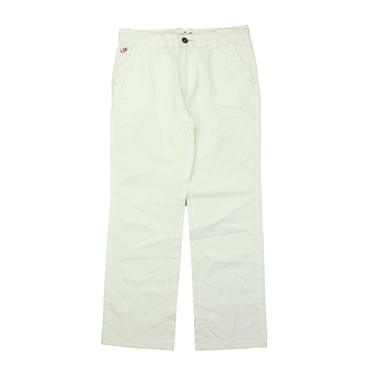 Jacadi Girls White Pants Size: 10 Years