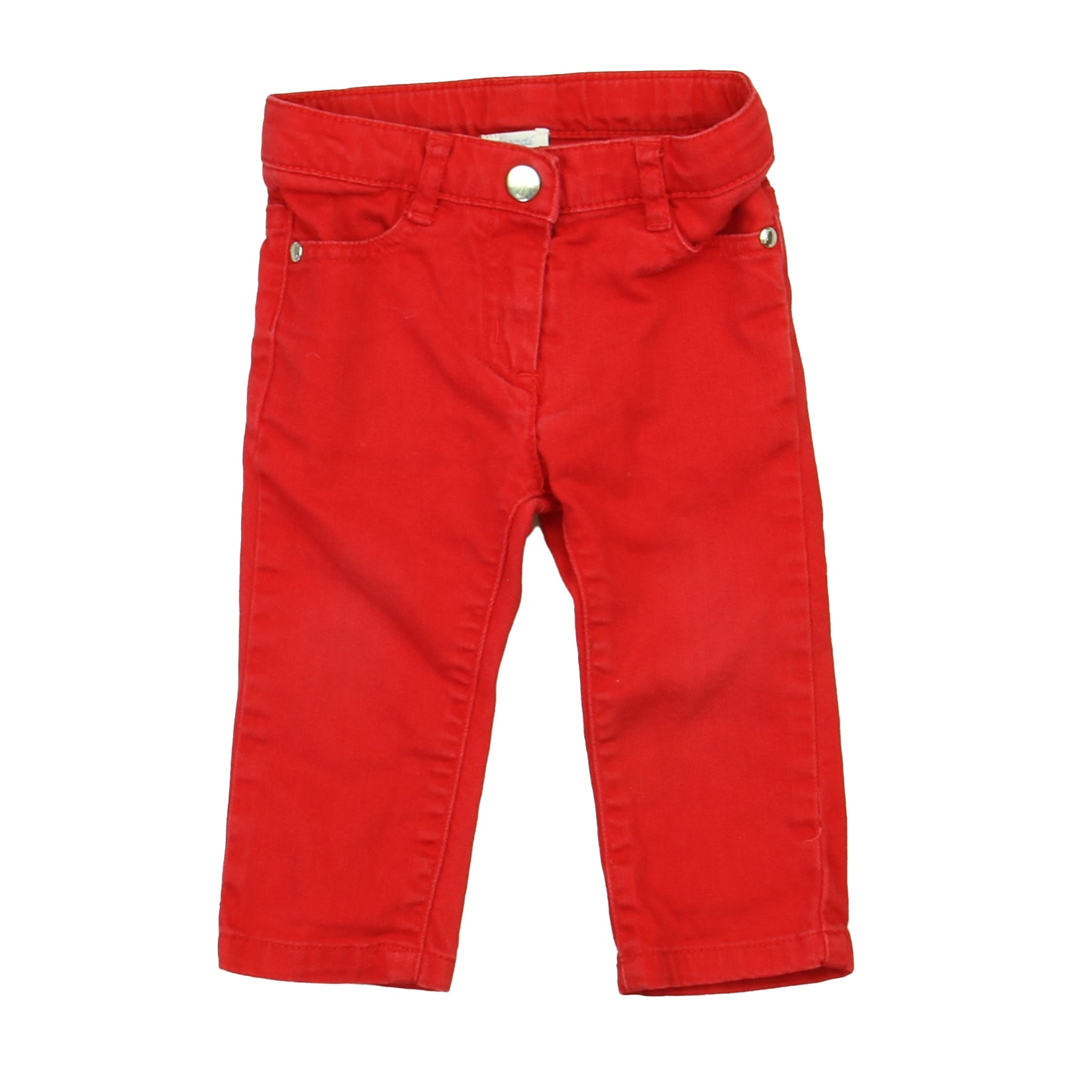 Jacadi Girls Red Pants Size: 12 Months Red