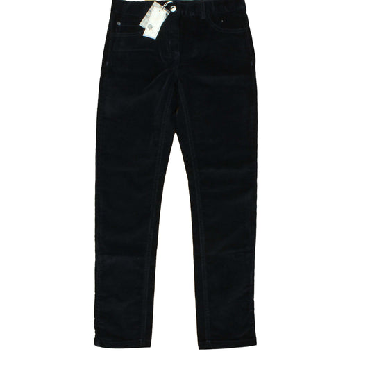 Jacadi Girls Dark Blue Corduroy Pants Size: 12 Years