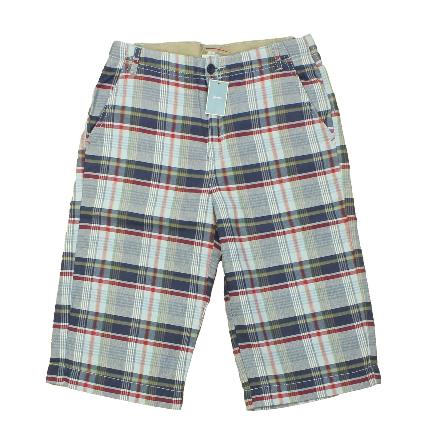 Jacadi Boys Plaid Shorts Size: 12 Years