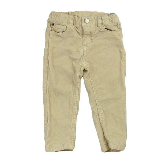 Jacadi Boys Tan Corduroy Pants Size: 18 Months Tan