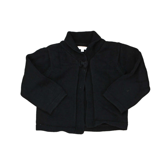 Jacadi Girls Blue Cardigan Size: 24 Months Blue
