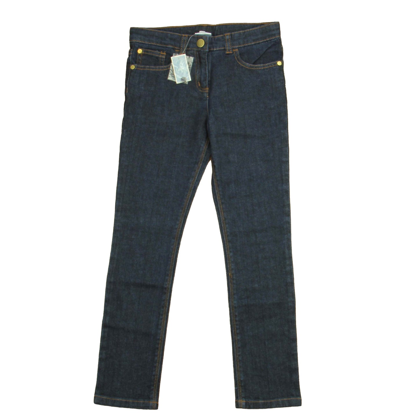 Jacadi Unisex Blue Jeans Size: 8 Years