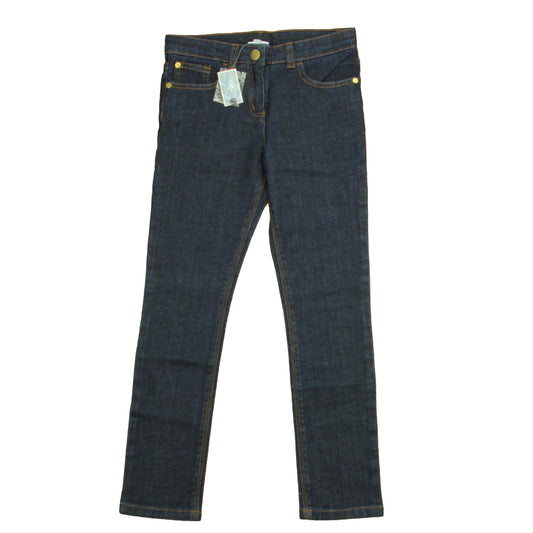 Jacadi Unisex Blue Jeans Size: 8 Years