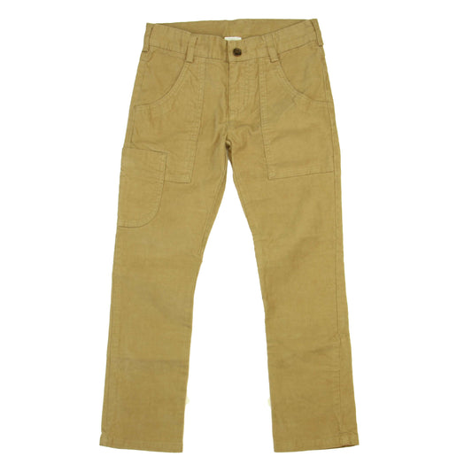 Jacadi Unisex Tan Corduroy Pants Size: Big Boy