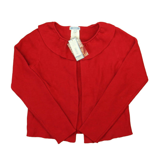 Jacadi Girls Red Cardigan Size: 10 Years