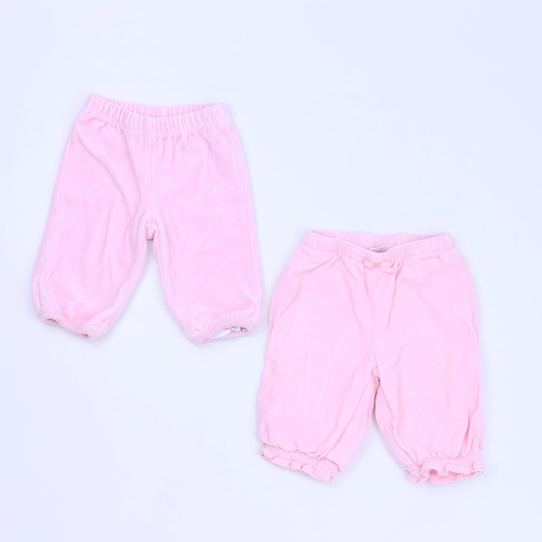 Janie & Jack Girls Pink Pants Size: 3-6 Months Pink