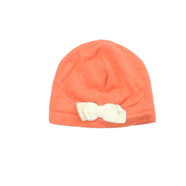 Janie and Jack Girls Peach Hat Size: 0-3 Months Peach