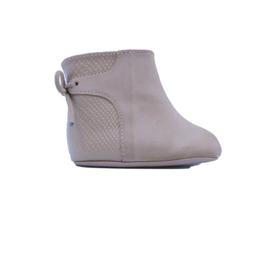 Janie and Jack Girls Tan Booties Size: 1 Infant