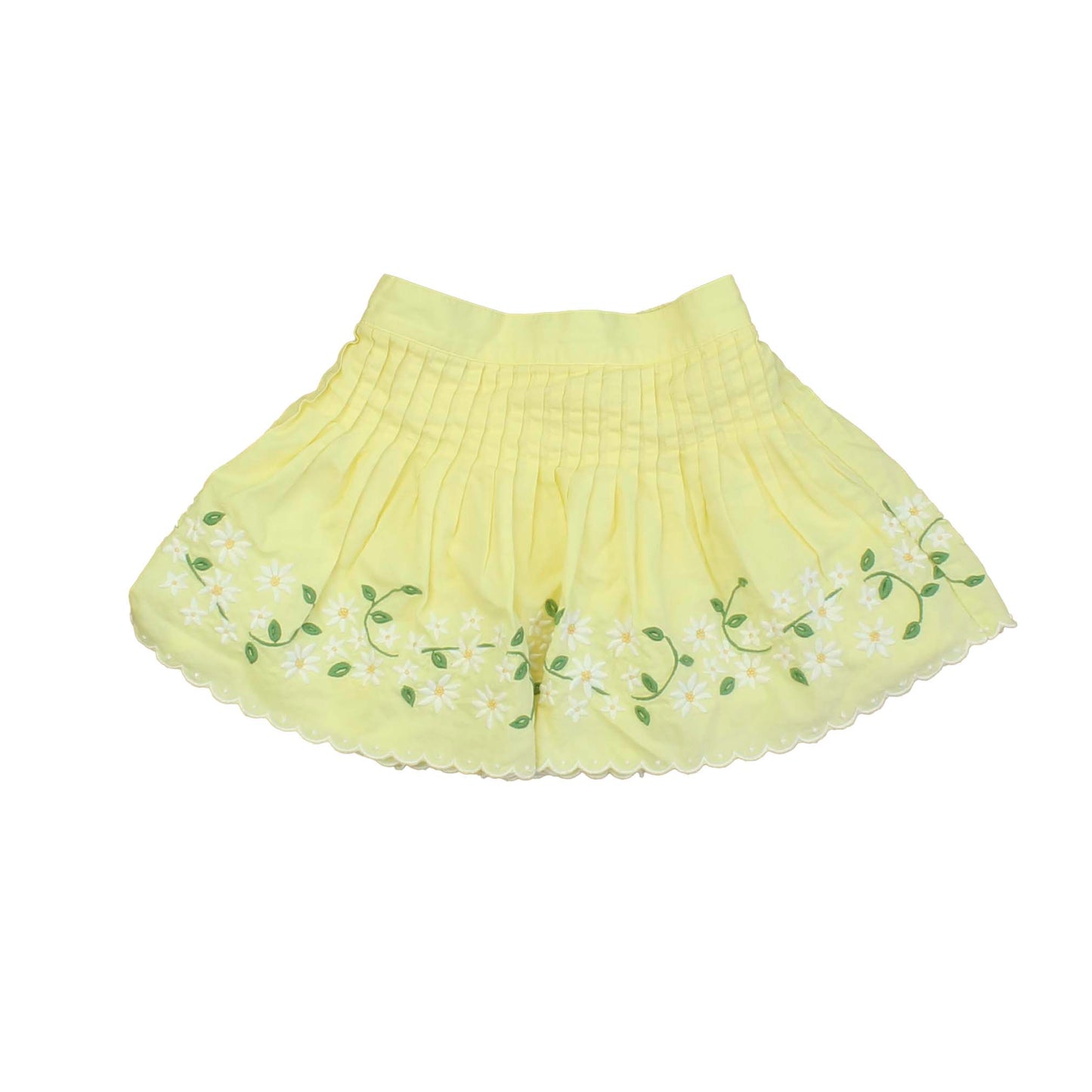 Janie and Jack Girls Yellow Skirt Size: 12-18 Month Yellow