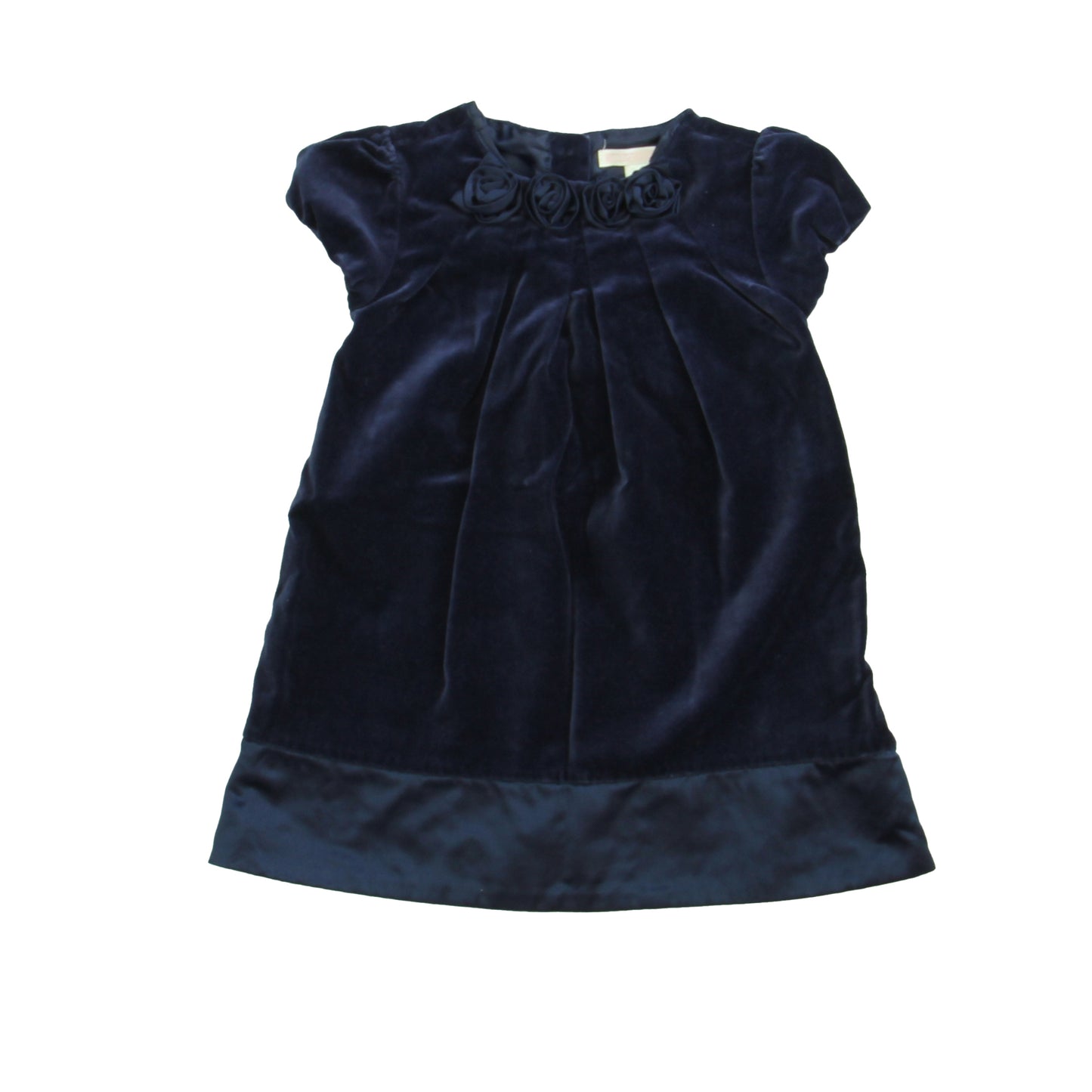 Janie and Jack Girls Navy Dress Size: 12-18 Months Navy