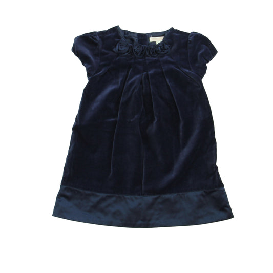 Janie and Jack Girls Navy Dress Size: 12-18 Months Navy