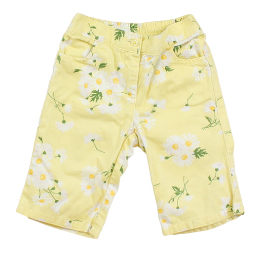 Janie and Jack Girls Yellow Pants Size: 12-18 Months Yellow