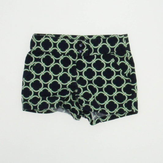 Janie and Jack Girls Green | Navy Shorts Size: 18-24 Months Green | Navy