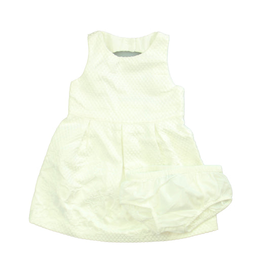 Janie and Jack Girls White Dress Size: 18-24 Months White