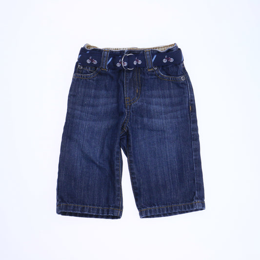 Janie and Jack Boys Blue Jeans Size: 6-12 Months Blue
