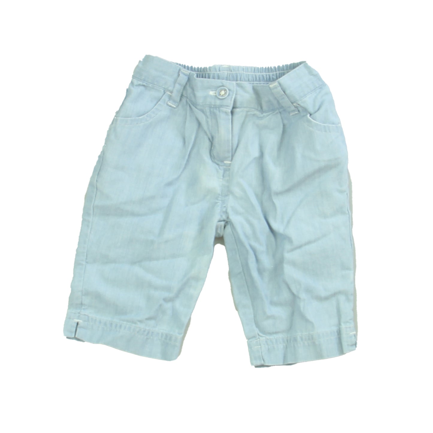Janie and Jack Girls Blue Pants Size: 6-12 Months Blue
