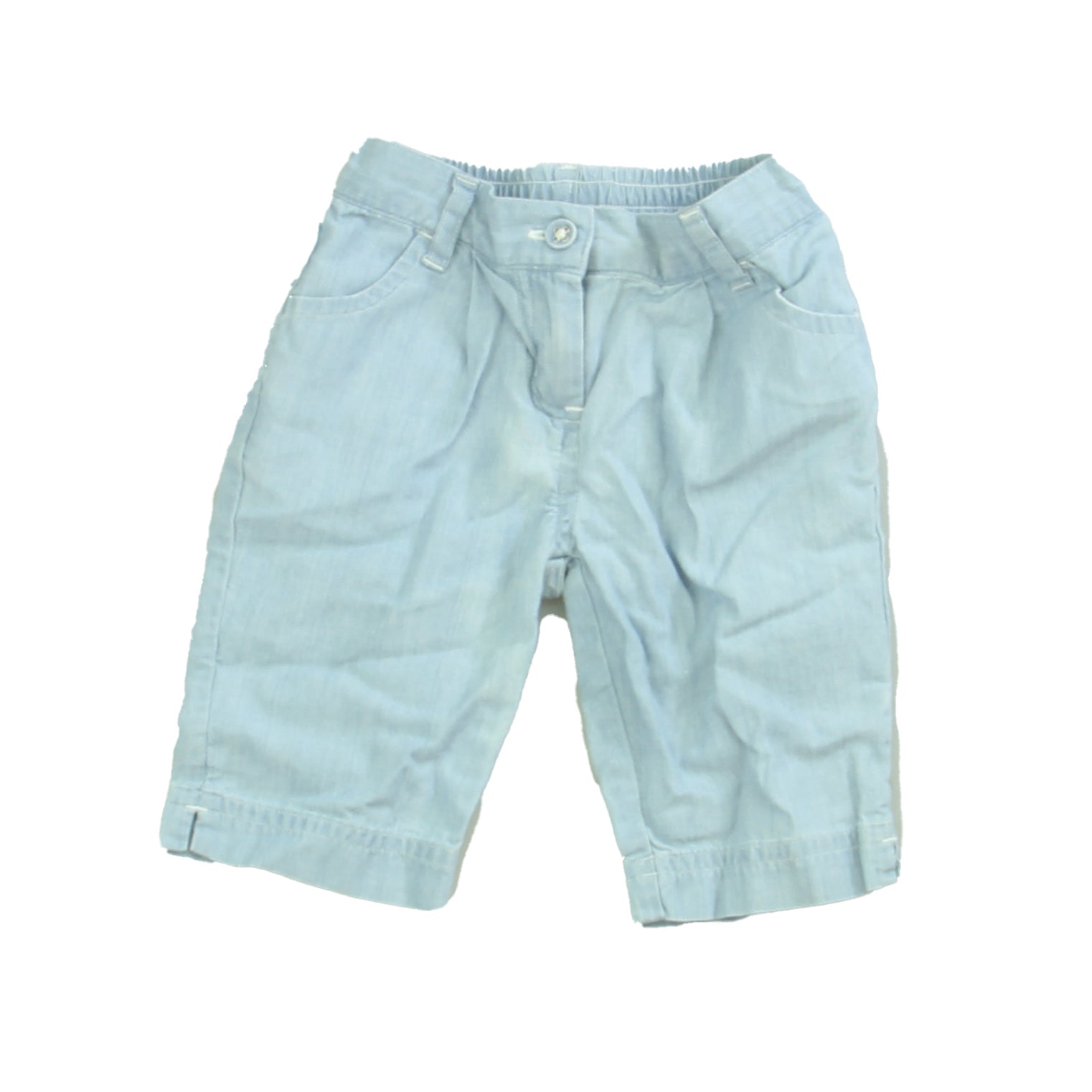 Janie and Jack Girls Blue Pants Size: 6-12 Months Blue